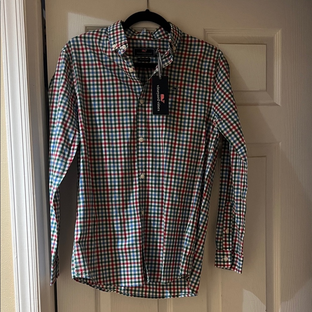 Vineyard Vines Multicolor Plaid Button-Down Shirt